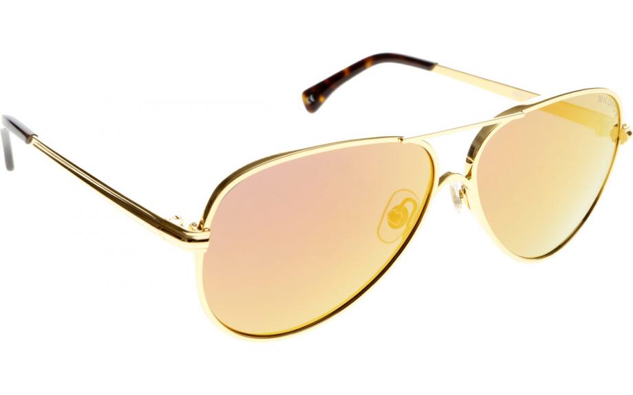 WildFox Airfox Deluxe EMTAF2M00 GOLD Sunglasses Shade Station