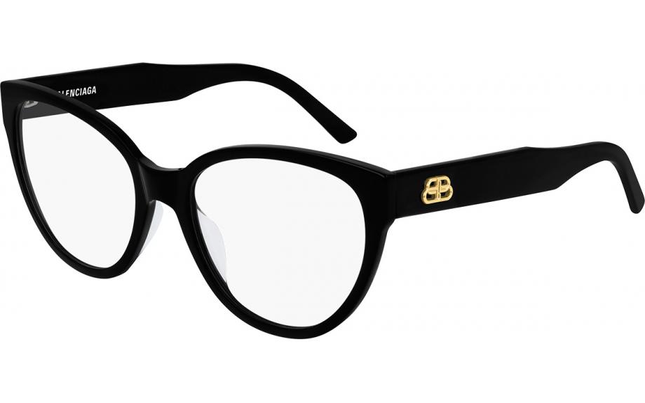 Balenciaga BB0064O 001 54 Prescription Glasses Shade Station