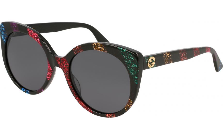New ? Original Gucci GG0325S00755 Ladies Sunglasses Gucci Cat Eye Black/Grey 55 mm Ladies Sunglasses GG0325S 001  main image 2