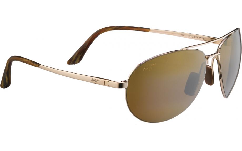 Aviator Sunglasses Maui Jim Sunglasses 7717557 Gold HCL Lens Gold