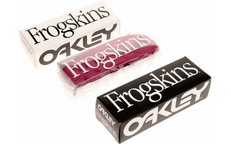 【新品】OAKLEY_FROGSKINS_WOODGRAIN_TITANIUM CLEAR_日本正規品_オークリー_木フレーム×クリアレンズ_フロッグスキン Oakley Frogskins™ square-frame Sunglasses | Grey | FARFETCH UK