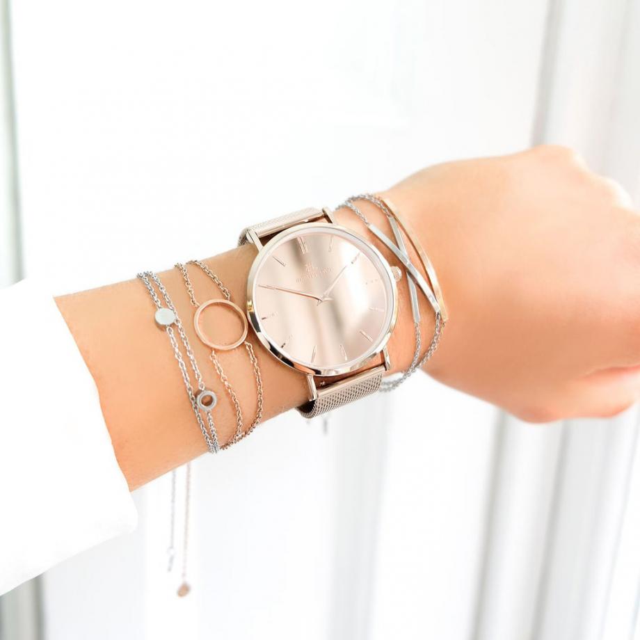 Abbott Lyon The Silver Chain Blush Stellar 40 SA237 Watch Shade Station