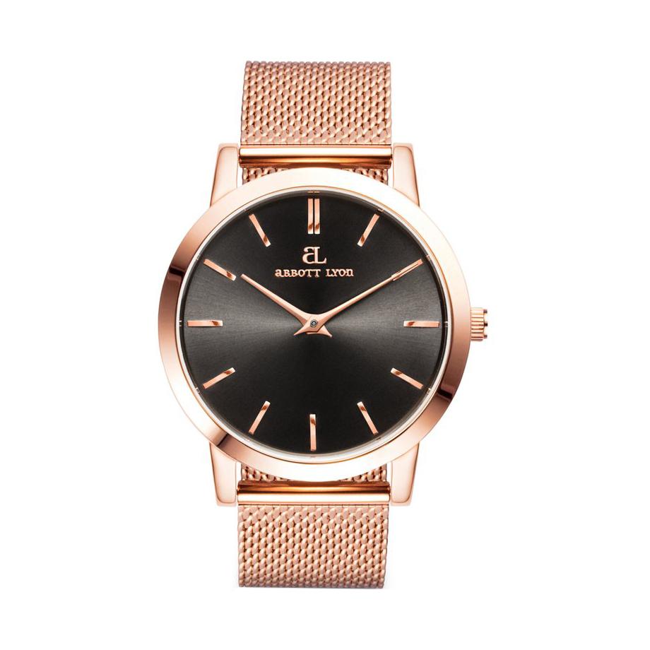 Abbott Lyon Rose Gold Chain Luxe 40 SA263 Watch Shade Station