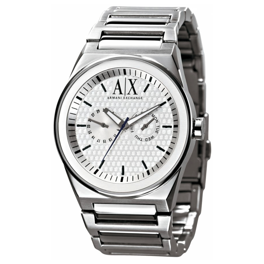 稼働 ARMANI EXCHANGE 腕時計 デイデイト AX2016 1556 稼働 ARMANI EXCHANGE 腕時計 デイデイト AX2016 1556