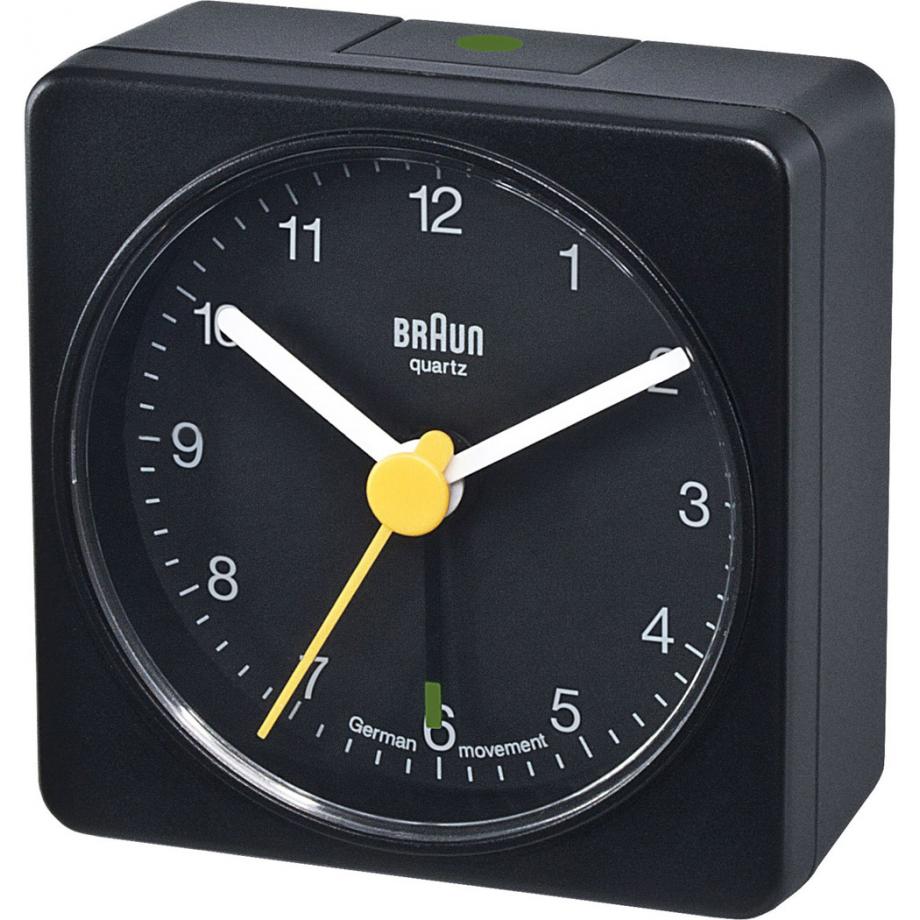 Clock Orologio Braun Braun Clocks Alarm Clock BNC002BKBK Watch
