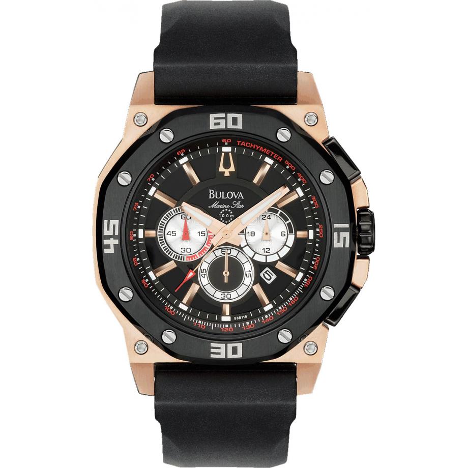 Bulova Marine Star Collection 98B118 Watch Shade Station