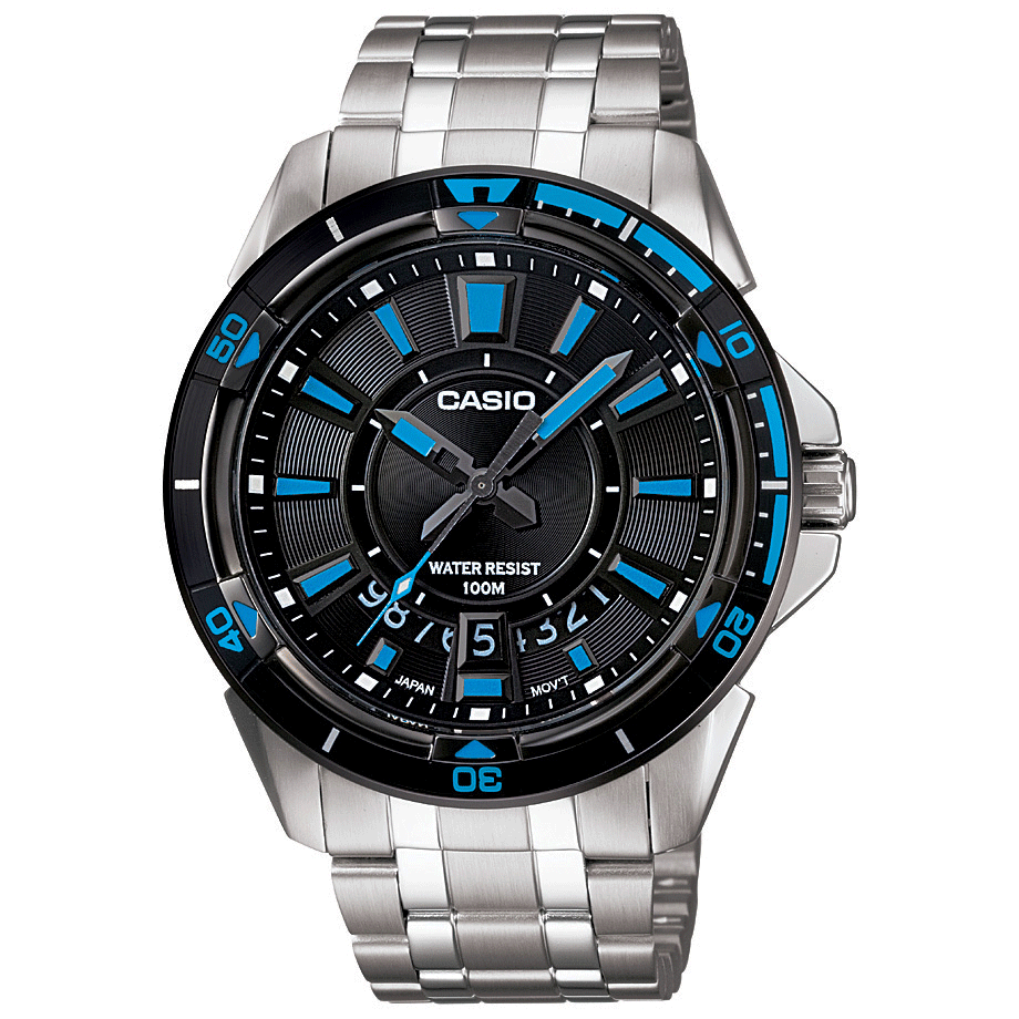 Casio water resist 100m watch price best sale