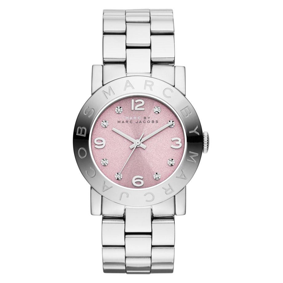 Marc by Marc Jacobs Amy Watch in Gun Metal Marc by Marc Jacobs MBM3056 Watch Amy Gold-Tone Crystal  main image 3