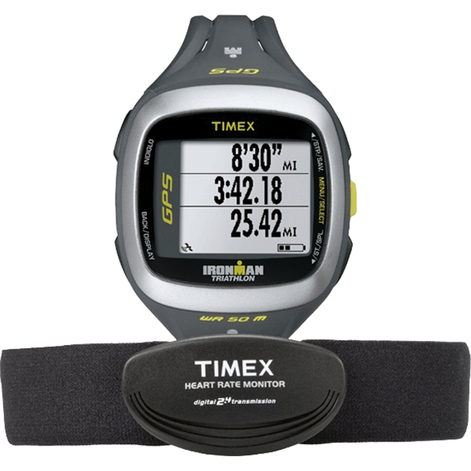 Timex IM Run Trainer GPS HRM T5K743 Watch Shade Station