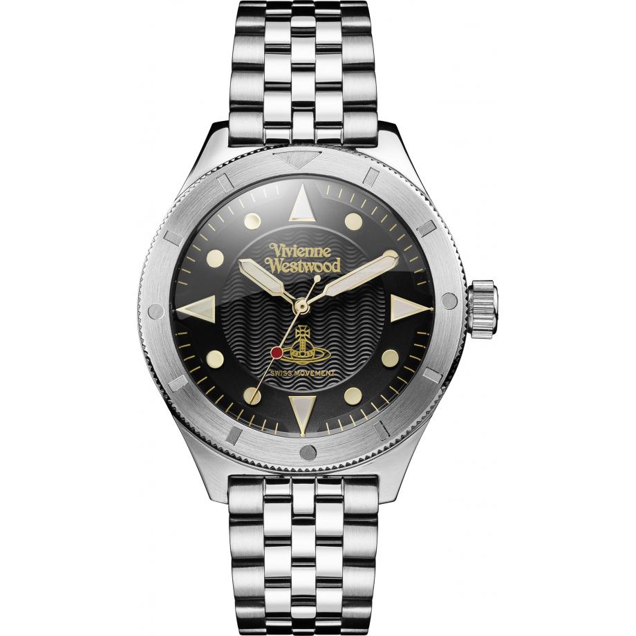 ヴィヴィアン VV160BKSL SMITHFIELD 腕時計 クォーツ Vivienne Westwood Smithfield VV160BKSL Watch | Shade Station