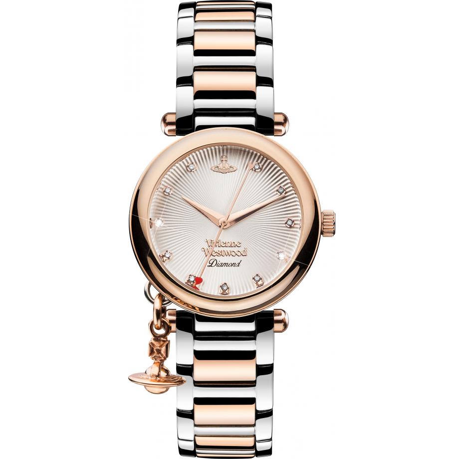 Vivienne Westwood Orb Diamond VV006SLRS Watch | Shade Station