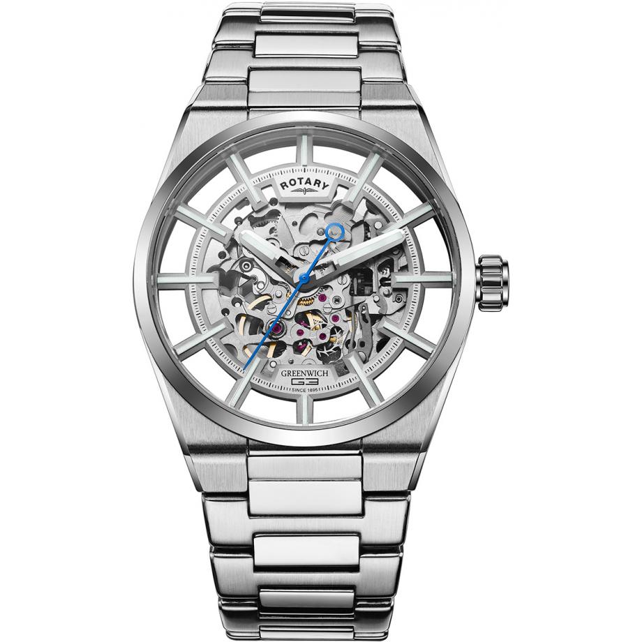 Rotary Greenwich G3 Automatic Skeleton Gb05210 06 Watch Shade Station Наручные часы unique men's automatic watch rotary editions series 500. here is the product name
