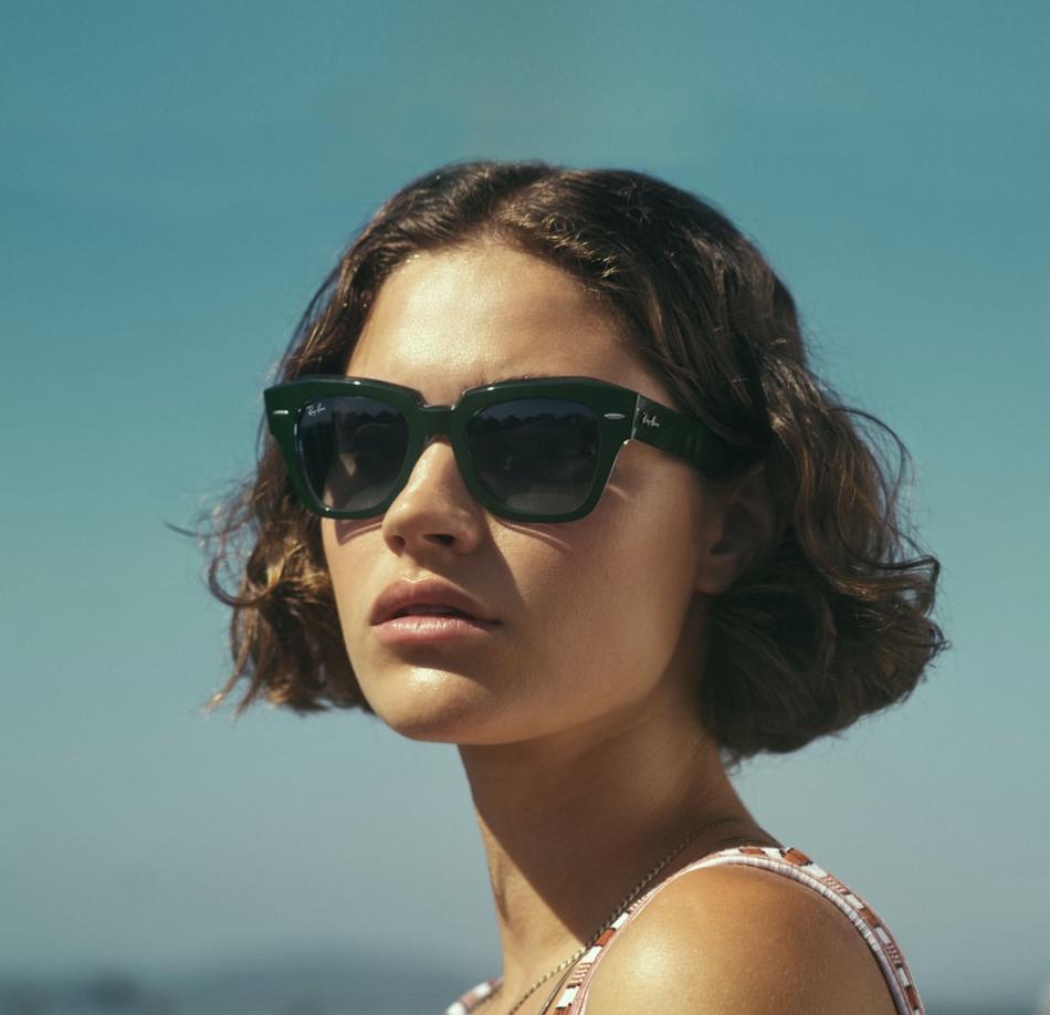 Ray ban state street green hotsell