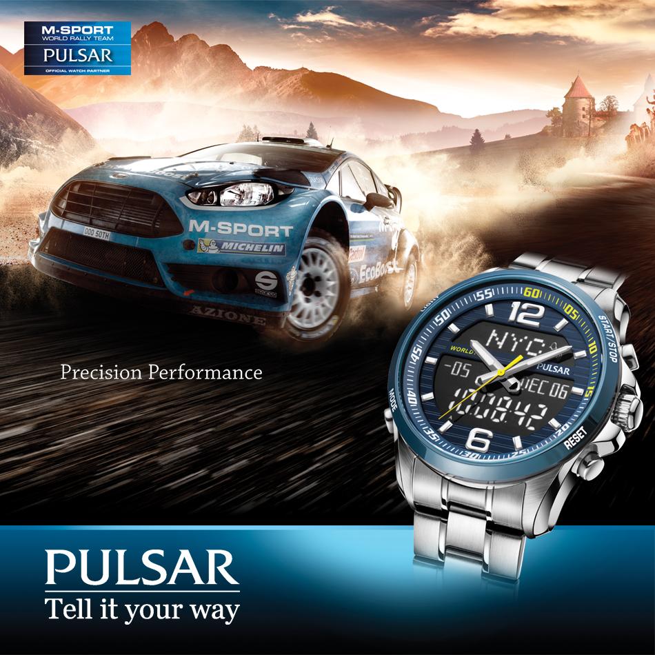 Pulsar on sale rally watch