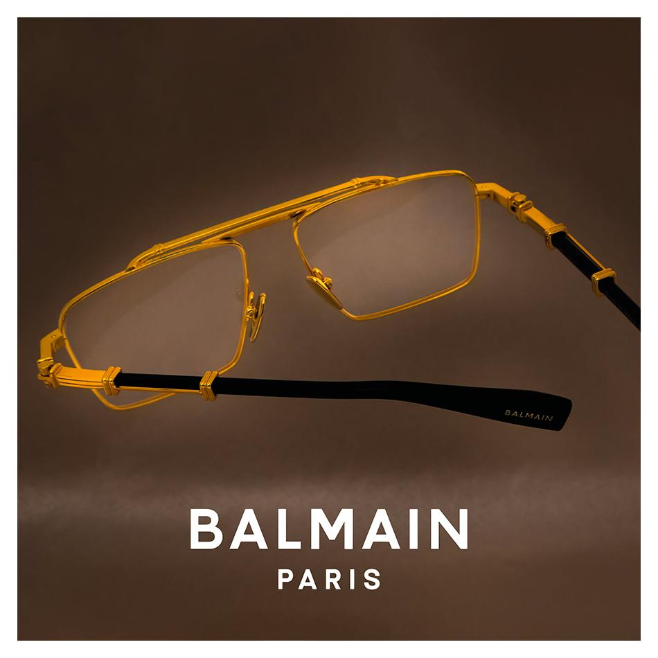 BALMAIN サシェントII長方形フレムメカネ BPX178B550 0 BALMAIN サシェントII長方形フレムメカネ BPX178B550 0 BALMAIN