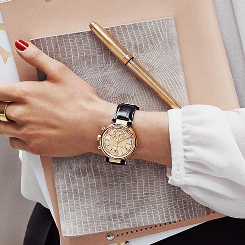 Michael kors sawyer watch rose gold deals