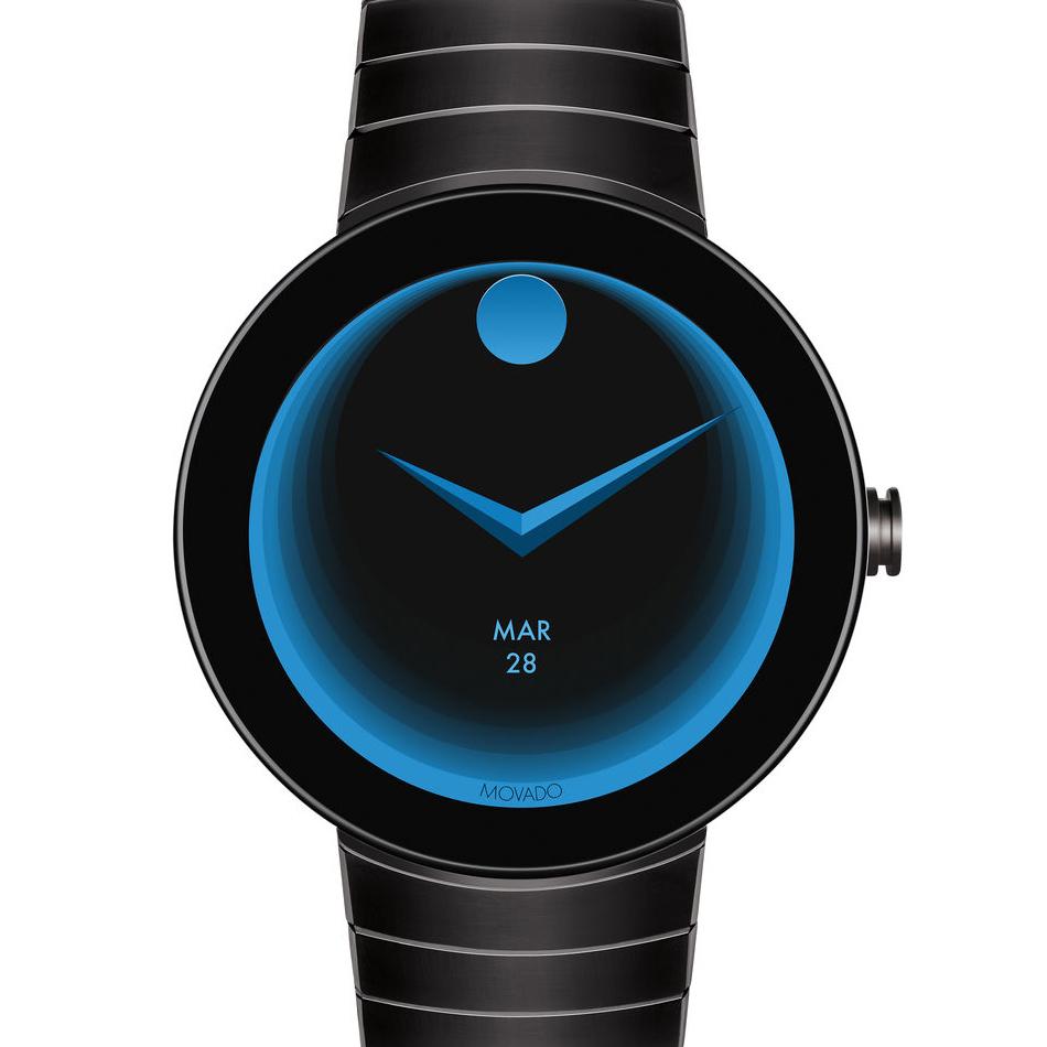 Movado clearance connect black