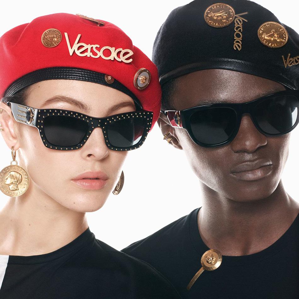 versace sunglasses ad