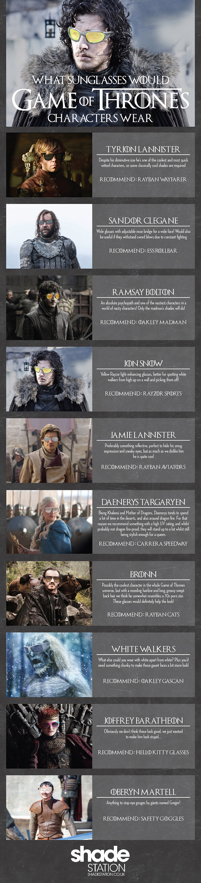 Game Of Thrones Glasses